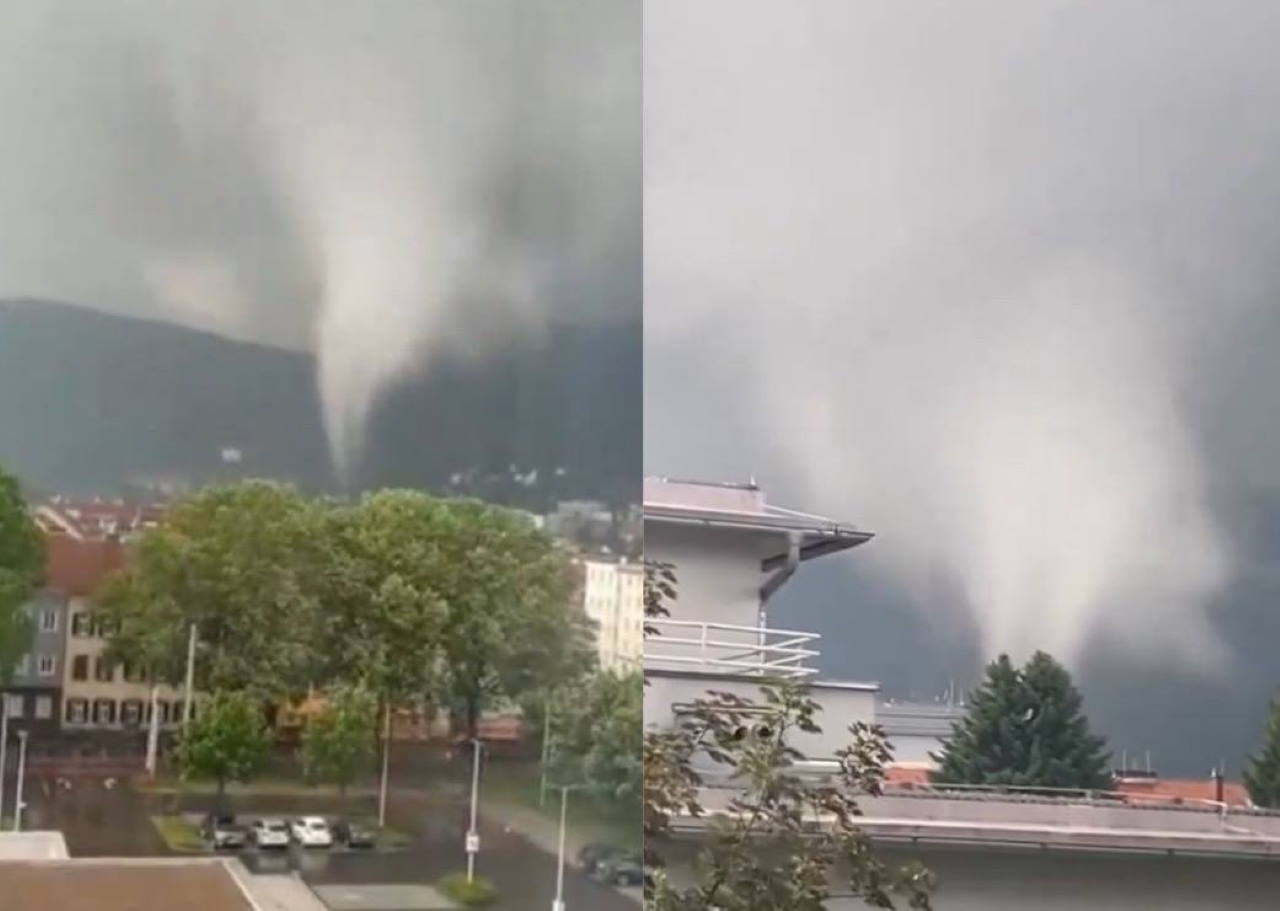 Tornado v Gradcu: Dogodek presenetil tudi vremenske strokovnjake