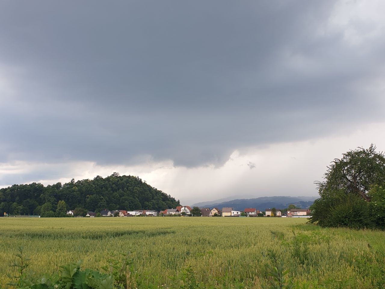 Nevihte danes in jutri, vročina pa se vrača konec tedna