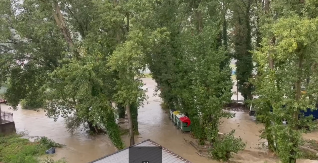 FOTO in VIDEO: Vreme že povzroča težave, Drava se lahko razlije na več mestih