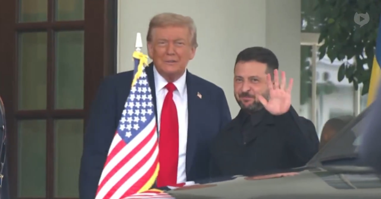 Trump sprejel Zelenskega, prispeli tudi evropski voditelji (VIDEO)