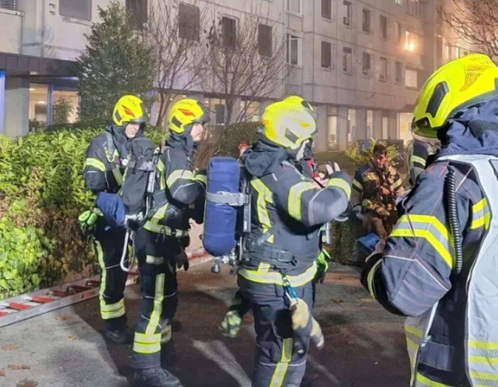 Tragični požar v dijaškem domu: 11 dijakov ranjenih, eden huje opečen