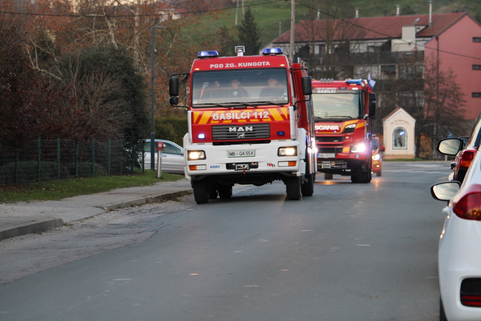 V bližini Vojnika se je prevrnil traktor, voznik umrl na kraju nesreče