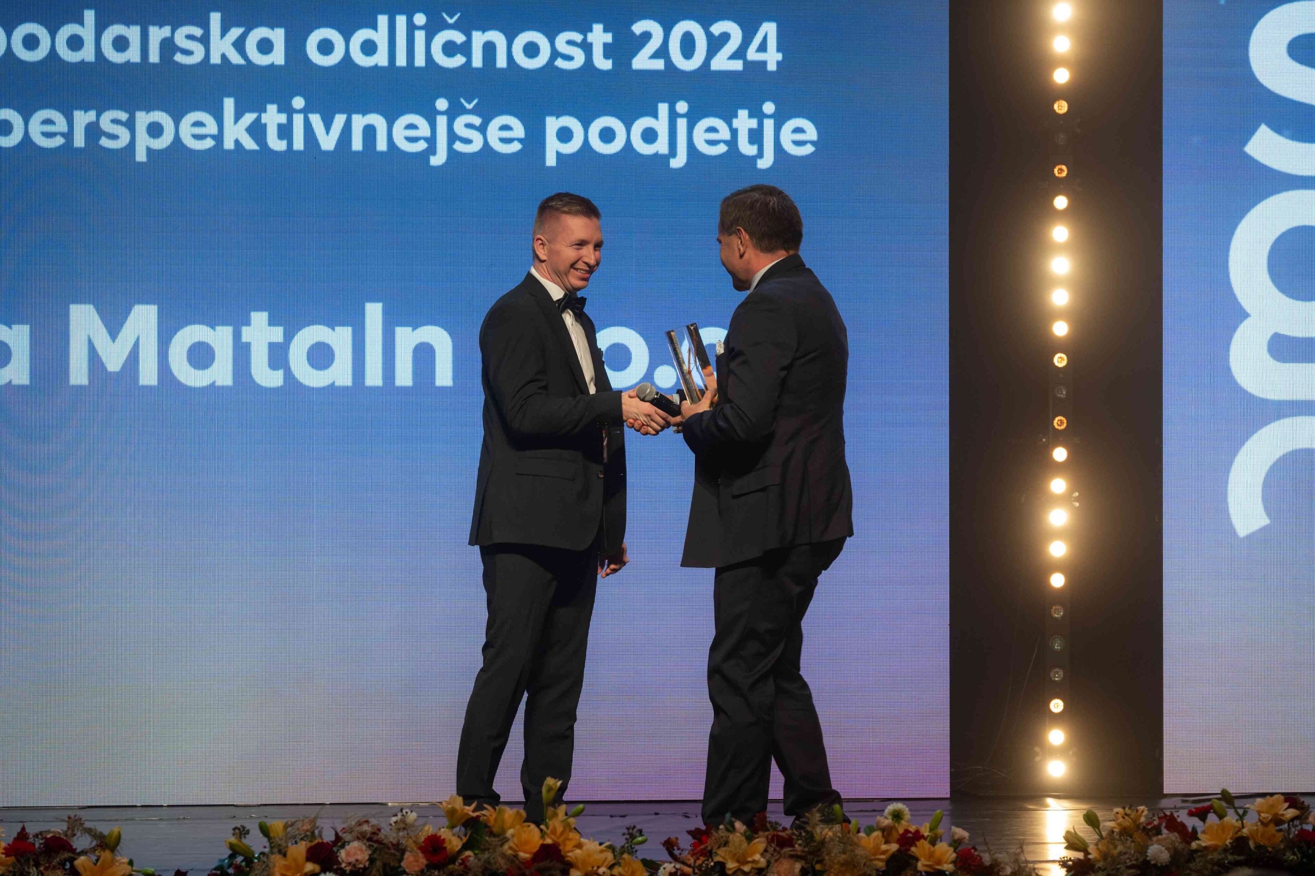 Najperspektivnejše podjetje leta 2024: Medicina Mataln navdušila s človeškim pristopom in vrhunskimi rezultati