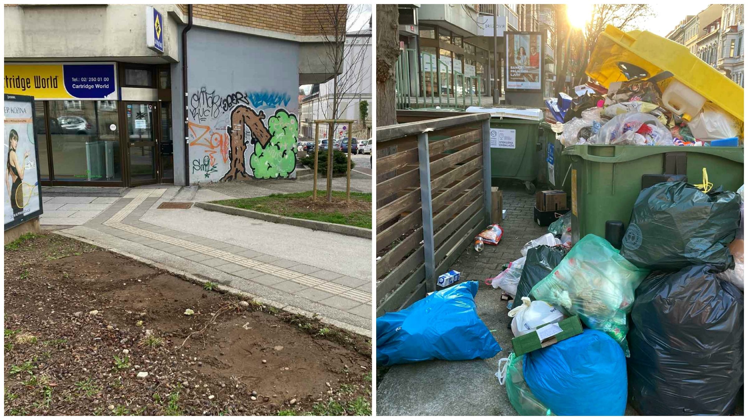 Mariborska Snaga zmanjšuje zbiralnice odpadkov v centru mesta