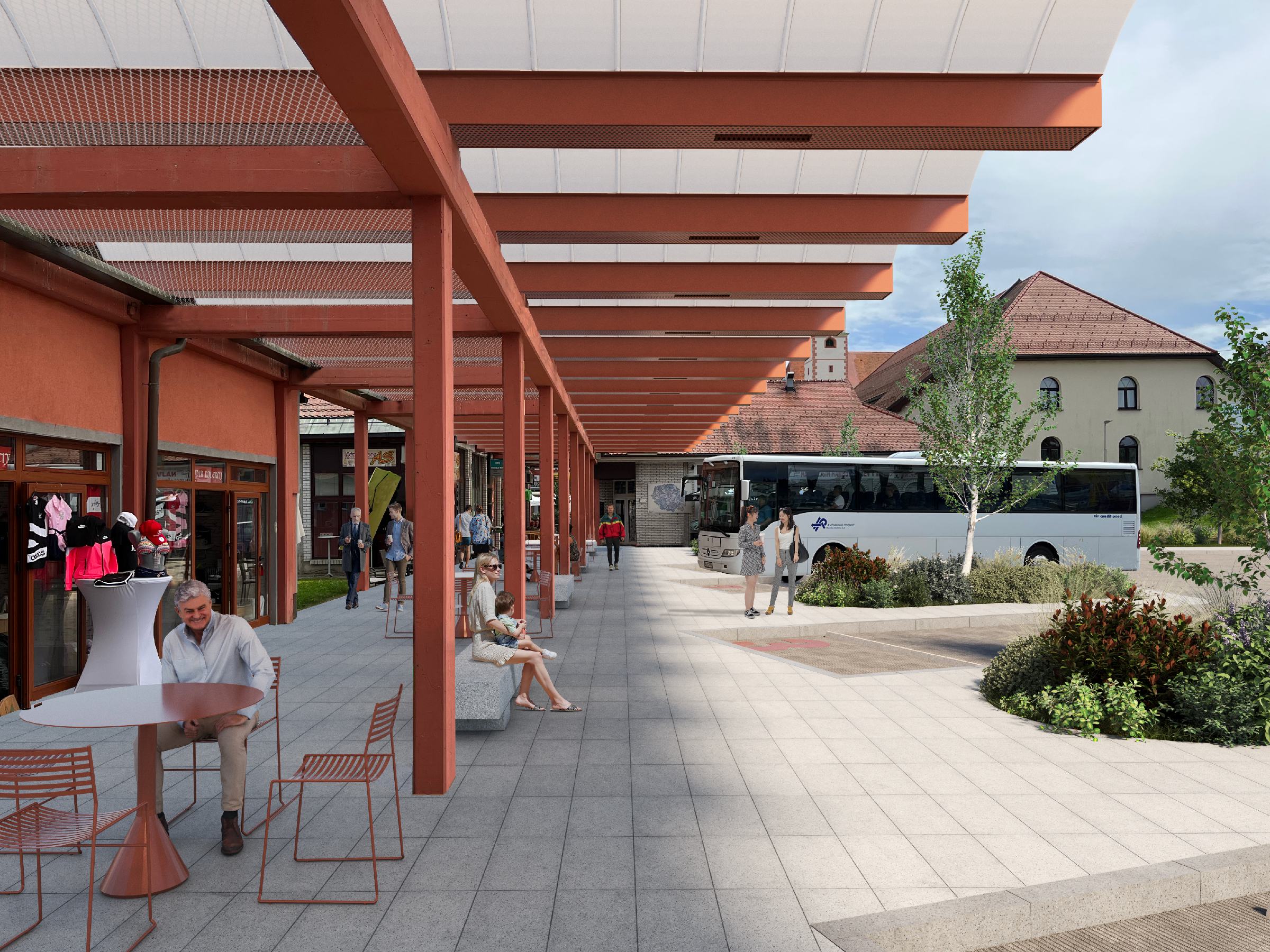 Konec zamakanja in prometnega kaosa: V Lenartu napovedujejo celovito prenovo avtobusne postaje