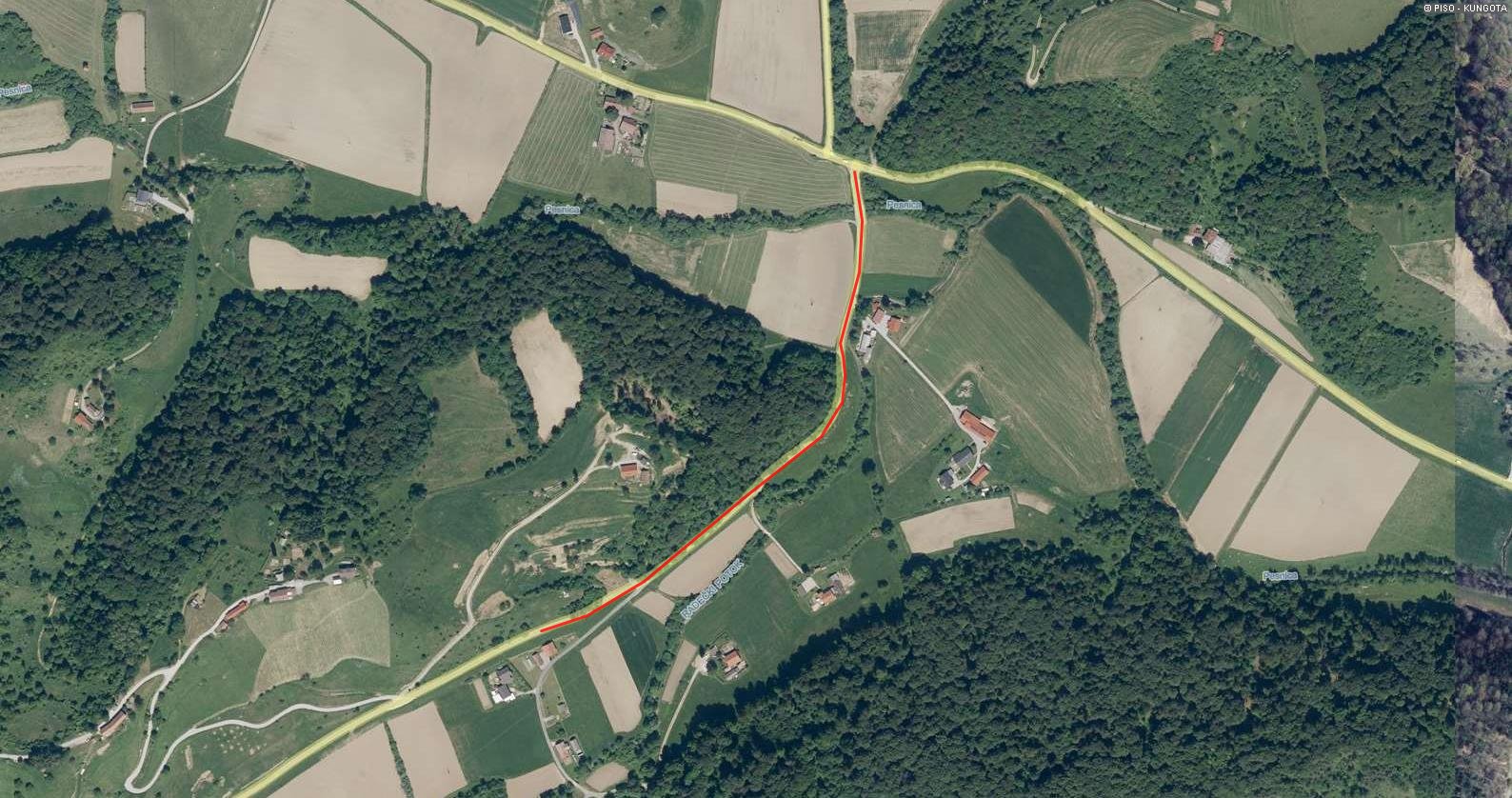 Bresternica - Sv. Jurij: Preverite obvoz, danes in jutri je tam popolna zapora