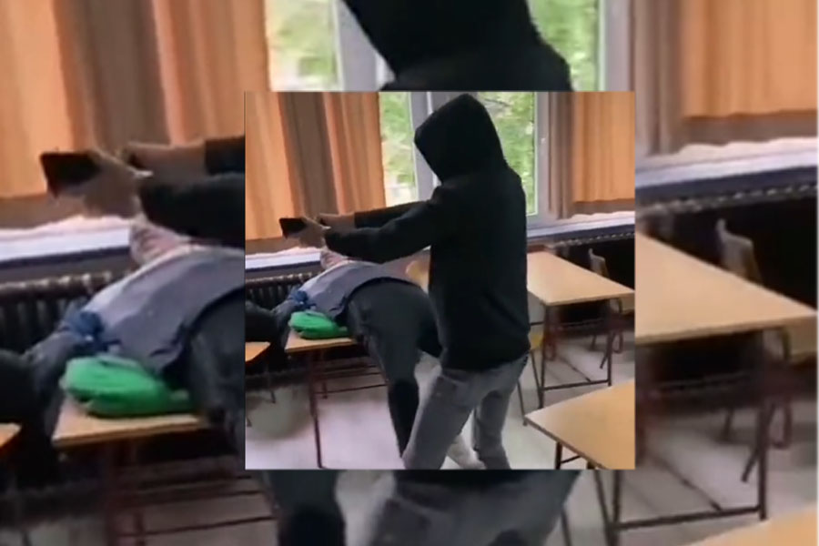 VIDEO: V srbskih šolah mladostniki večkrat posnemali 13-letnika