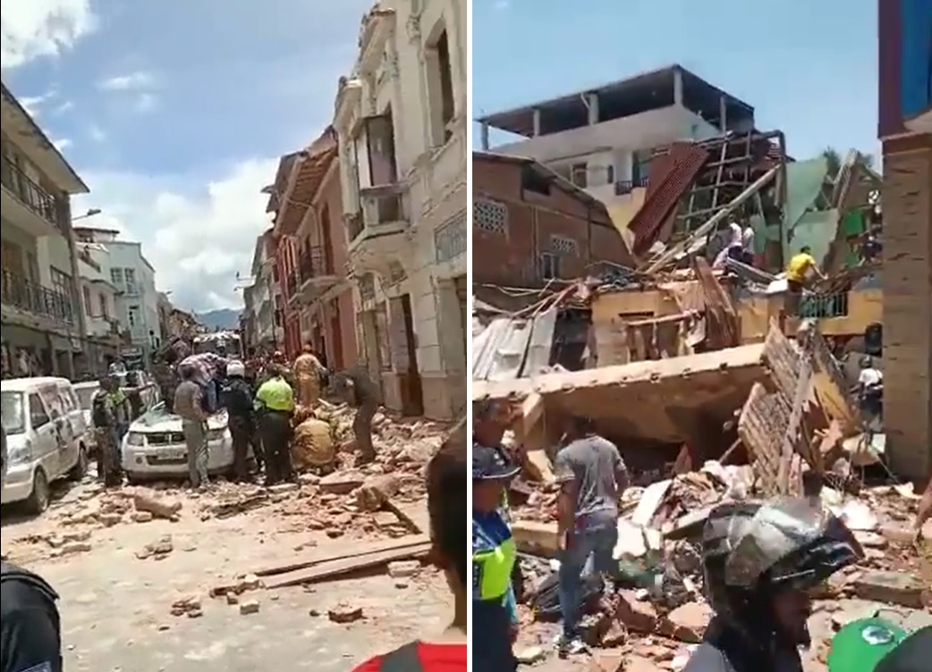 VIDEO: Močnejši potres terjal najmanj 14 življenj in več ranjenih