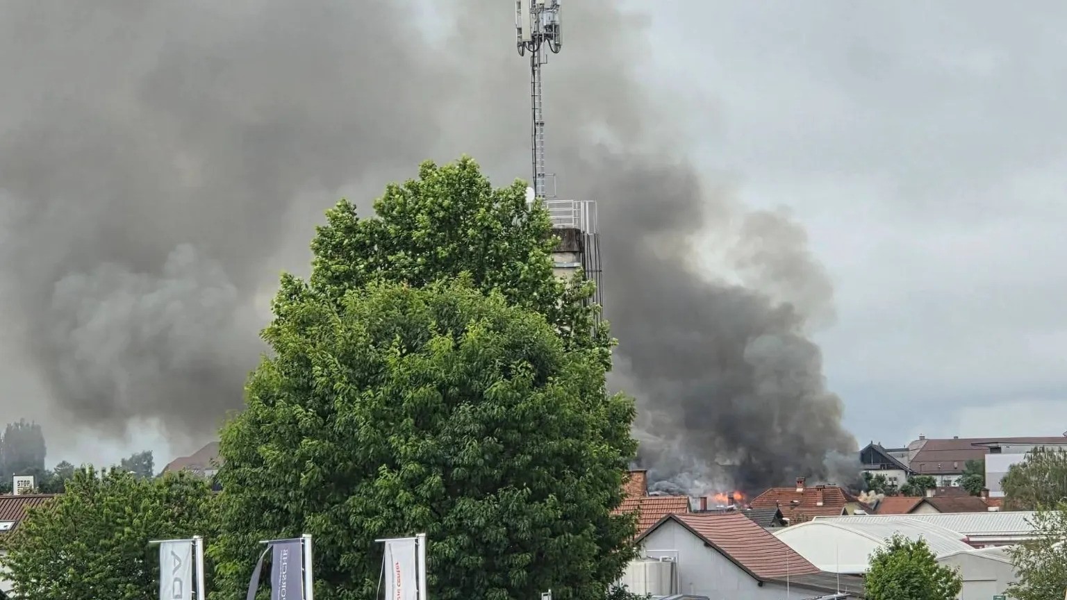 Znane so nove podrobnosti požara na Ptuju, škoda je ogromna