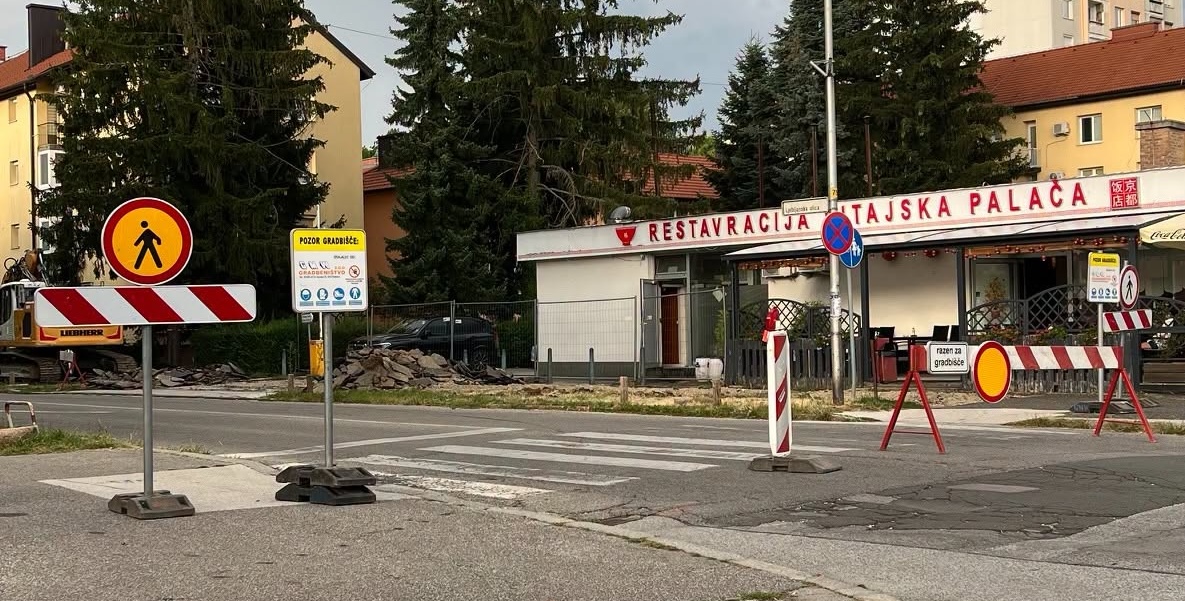 V Mariboru se je začela obsežna prenova ulice, ki bo trajala vse do konca novembra