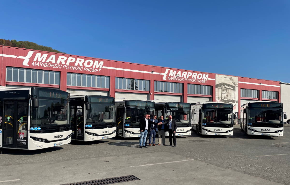 V Mariboru bogatejši za sedem novih avtobusov