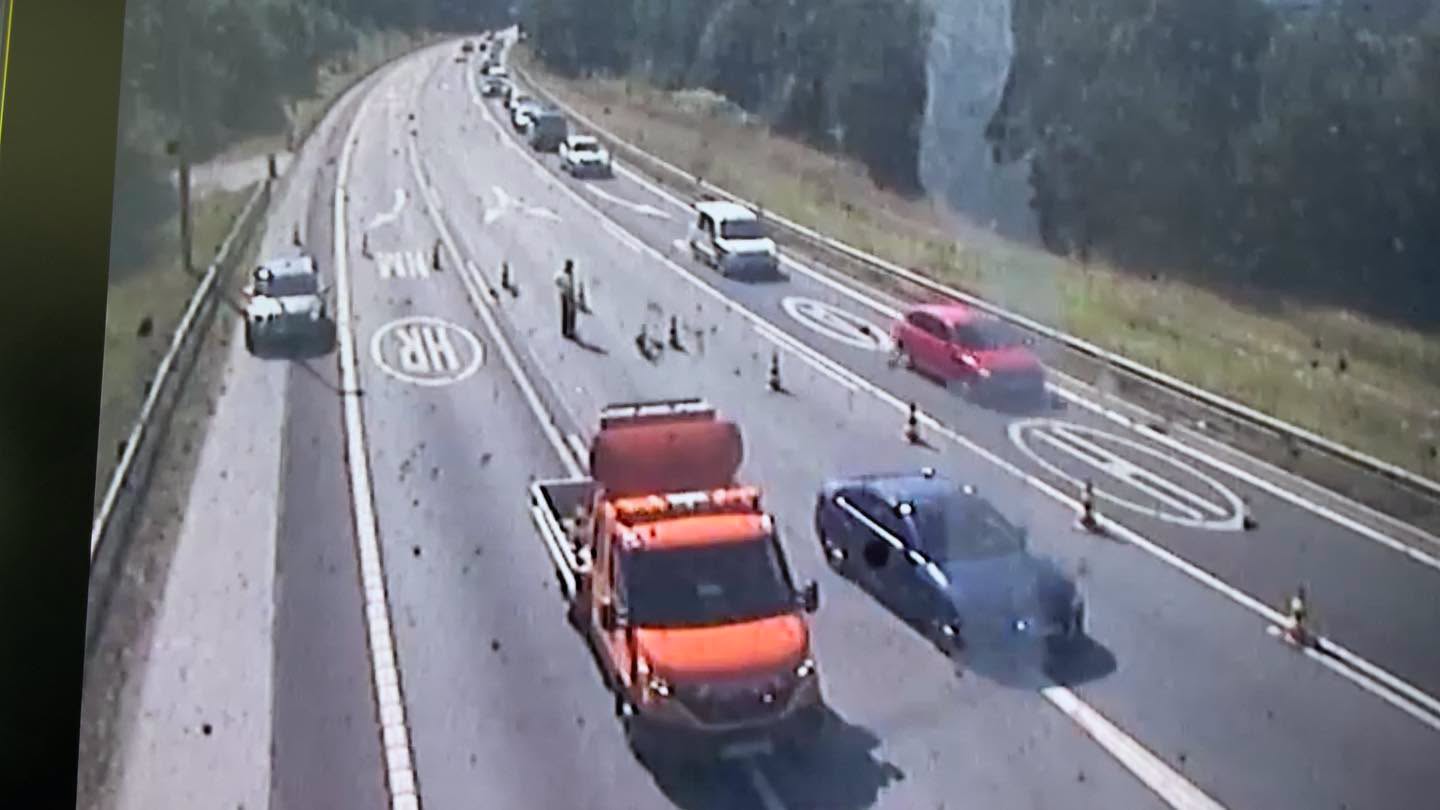 Dolenjska avtocesta zaprta: To je grozljiv razlog, zakaj so morali zapreti območje med predoroma