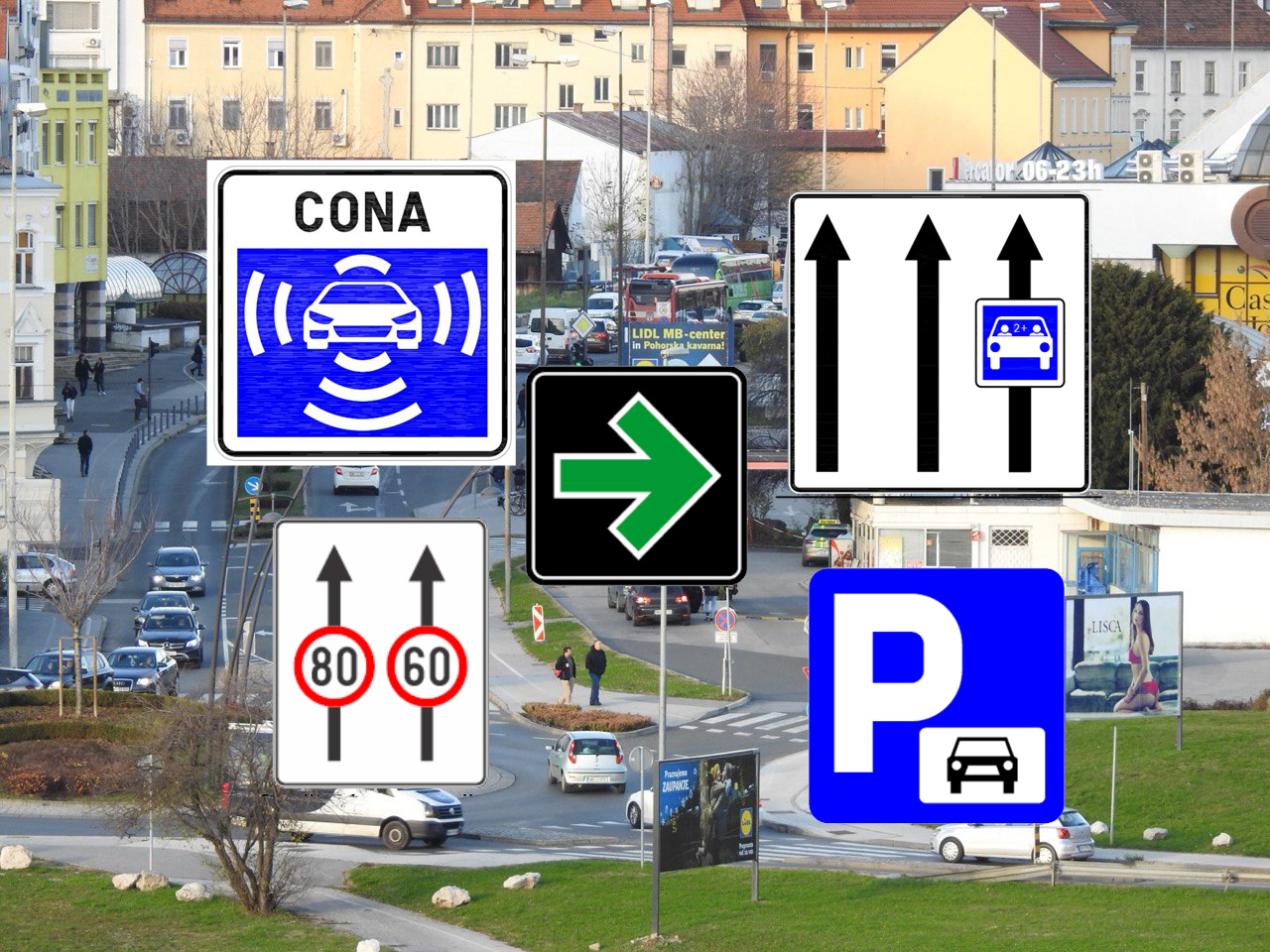 Kmalu ukinitev starih in uvedba novih prometnih znakov