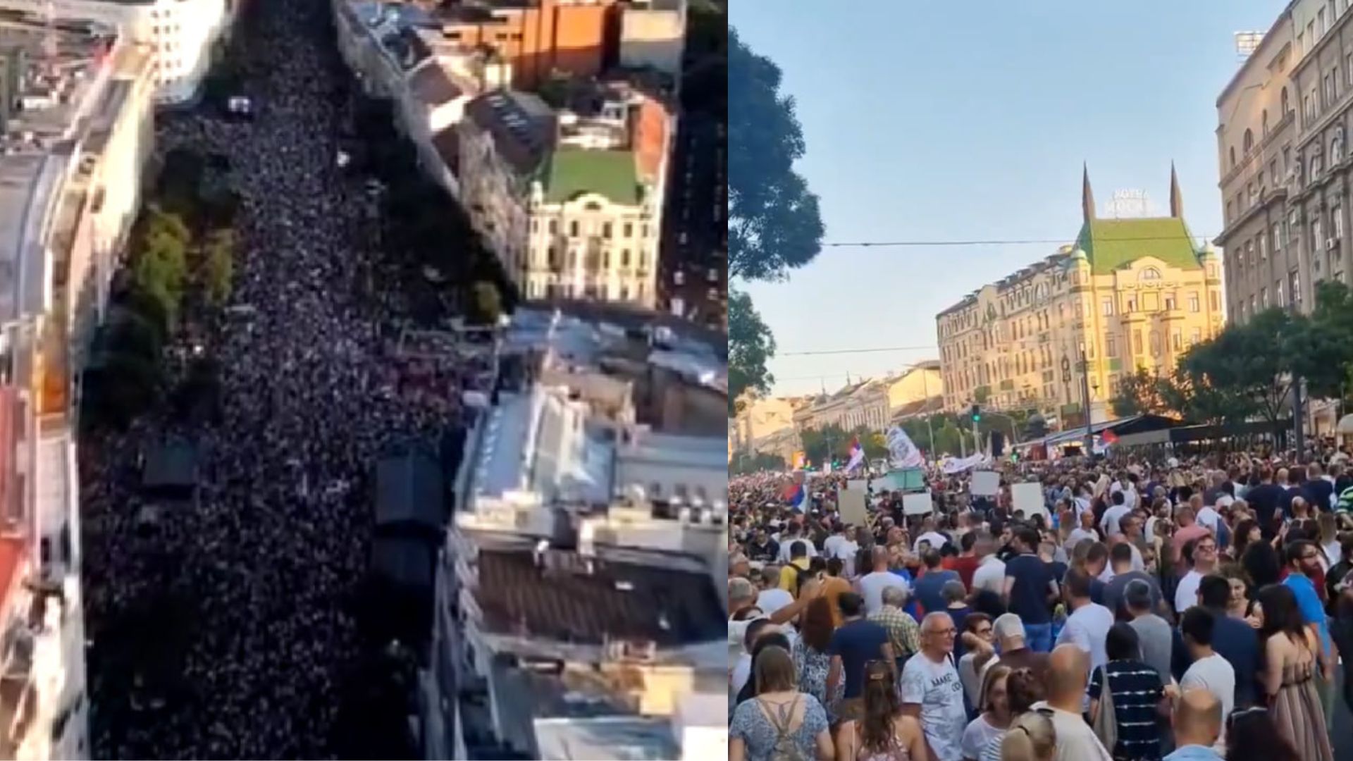 "Rudnikov ne bo": V Srbiji na ulicah več deset tisoč razburjenih ljudi