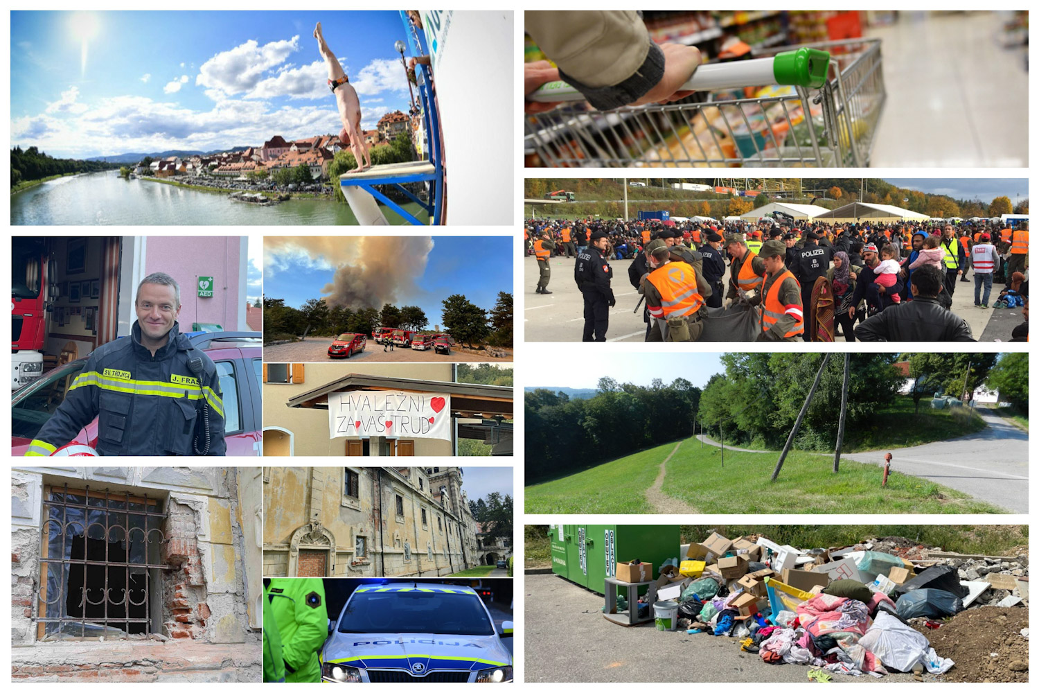 PREGLED TEDNA: Od odstranjevanje ograje do divjih odlagališč