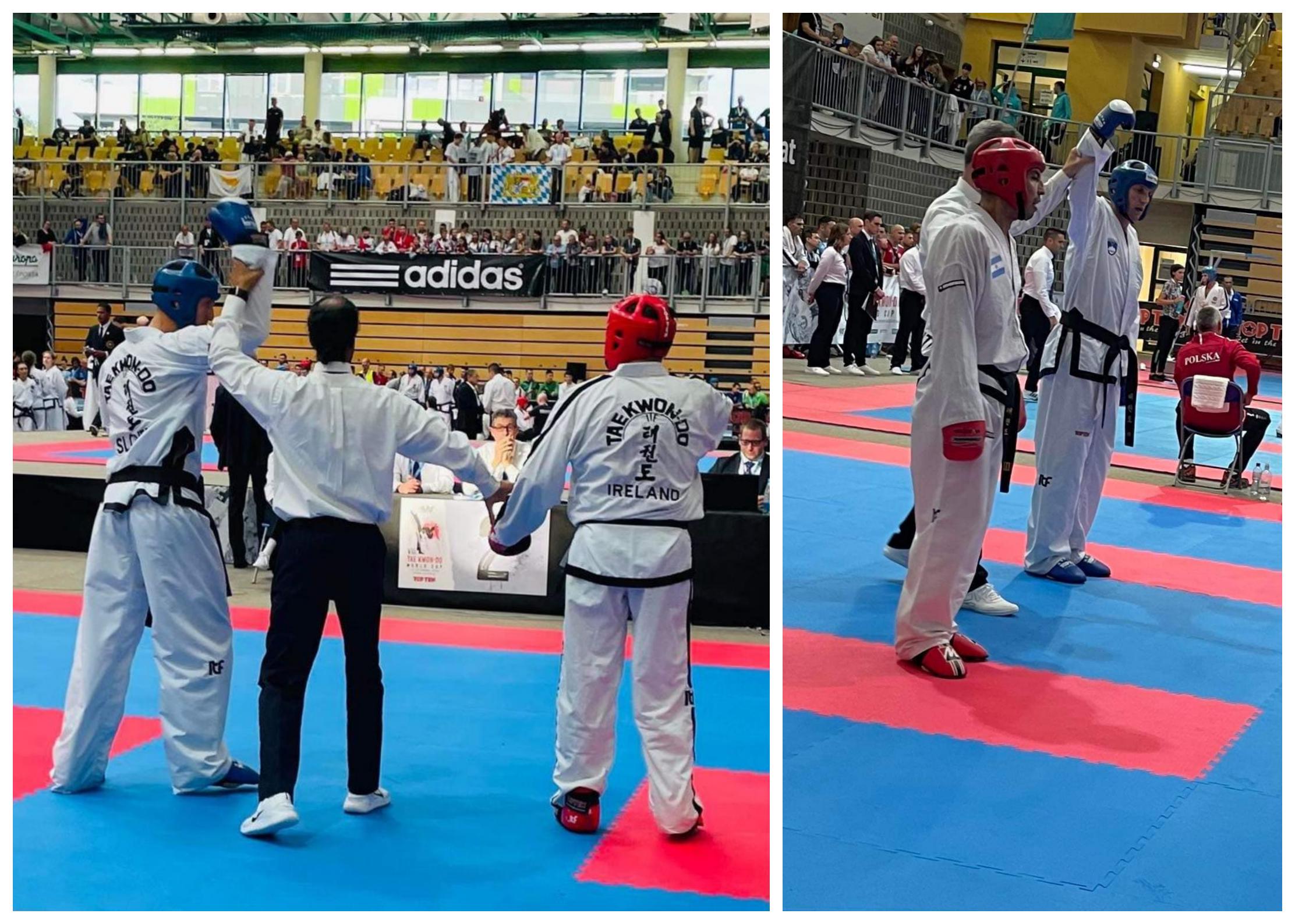 Slovenci blestijo na svetovnem pokalu v ITF Taekwondo