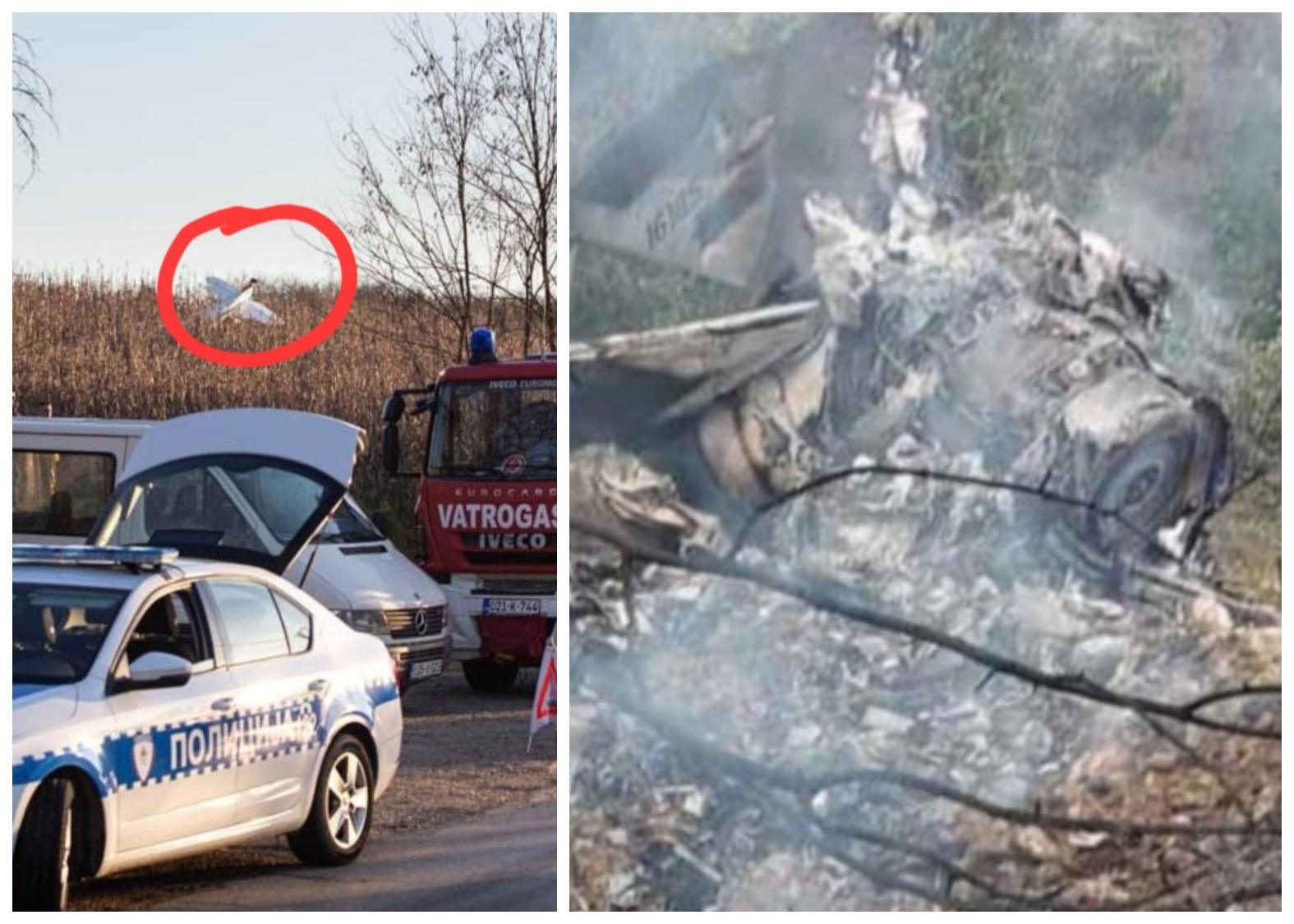 FOTO: V BiH sta v tragični letalski nesreči umrla pilot in njegova hčerka