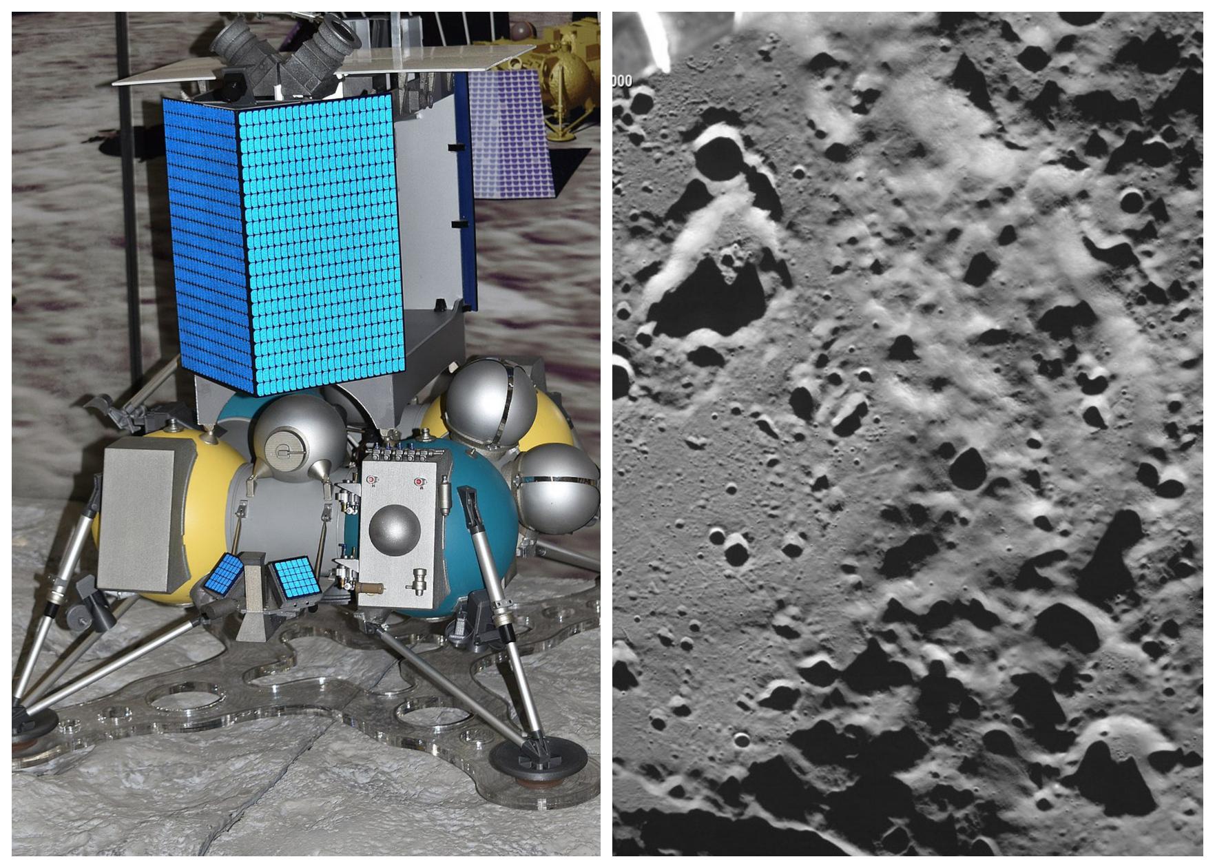 Rusom spodletelo: Luna-25 strmoglavila na Luni