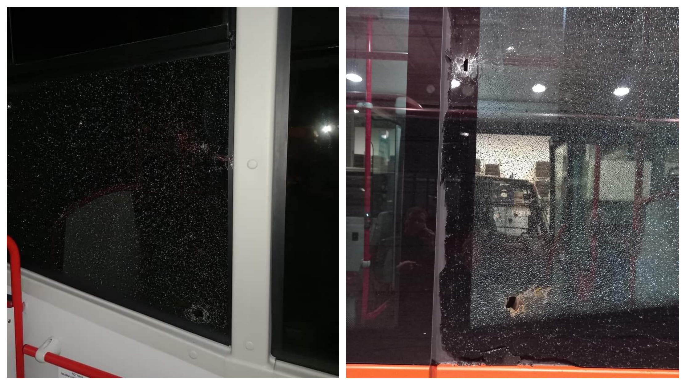 Na avtobus v Mariboru streljali s paintball pištolo, policisti iščejo storilca