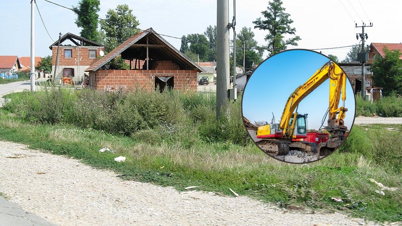 Rominja po rušitvi hiše spi v šotoru, organizaciji opozarjata na neustavnost