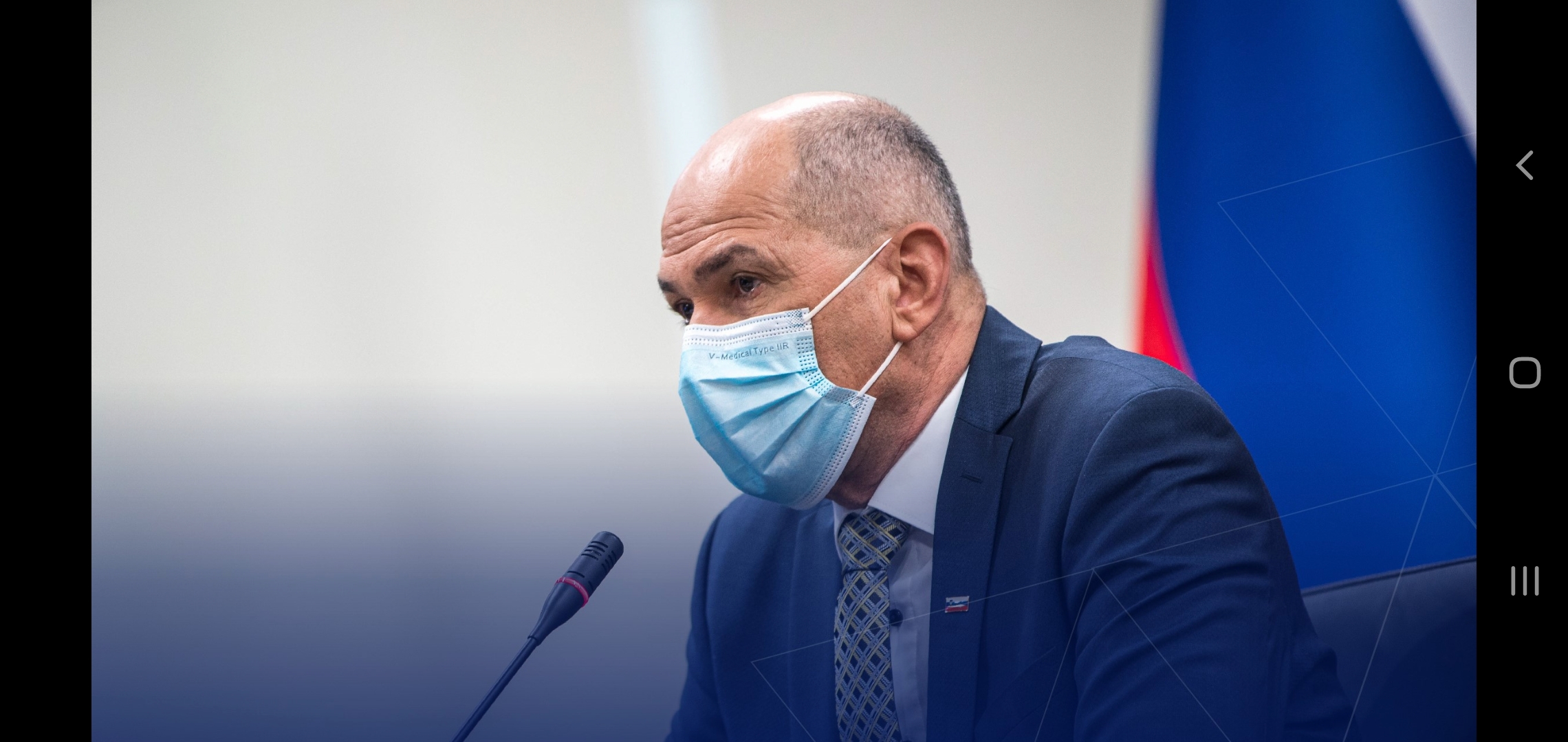 Janša: Za člane vlade je, ko pridemo na vrsto, predvideno cepivo AstraZeneca