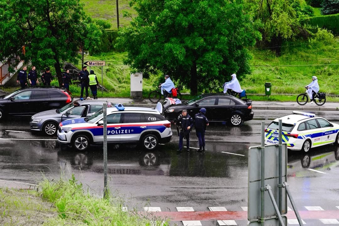 Lov na osumljence v Šentilju: V teku velika akcija slovenske in avstrijske policije (VIDEO)