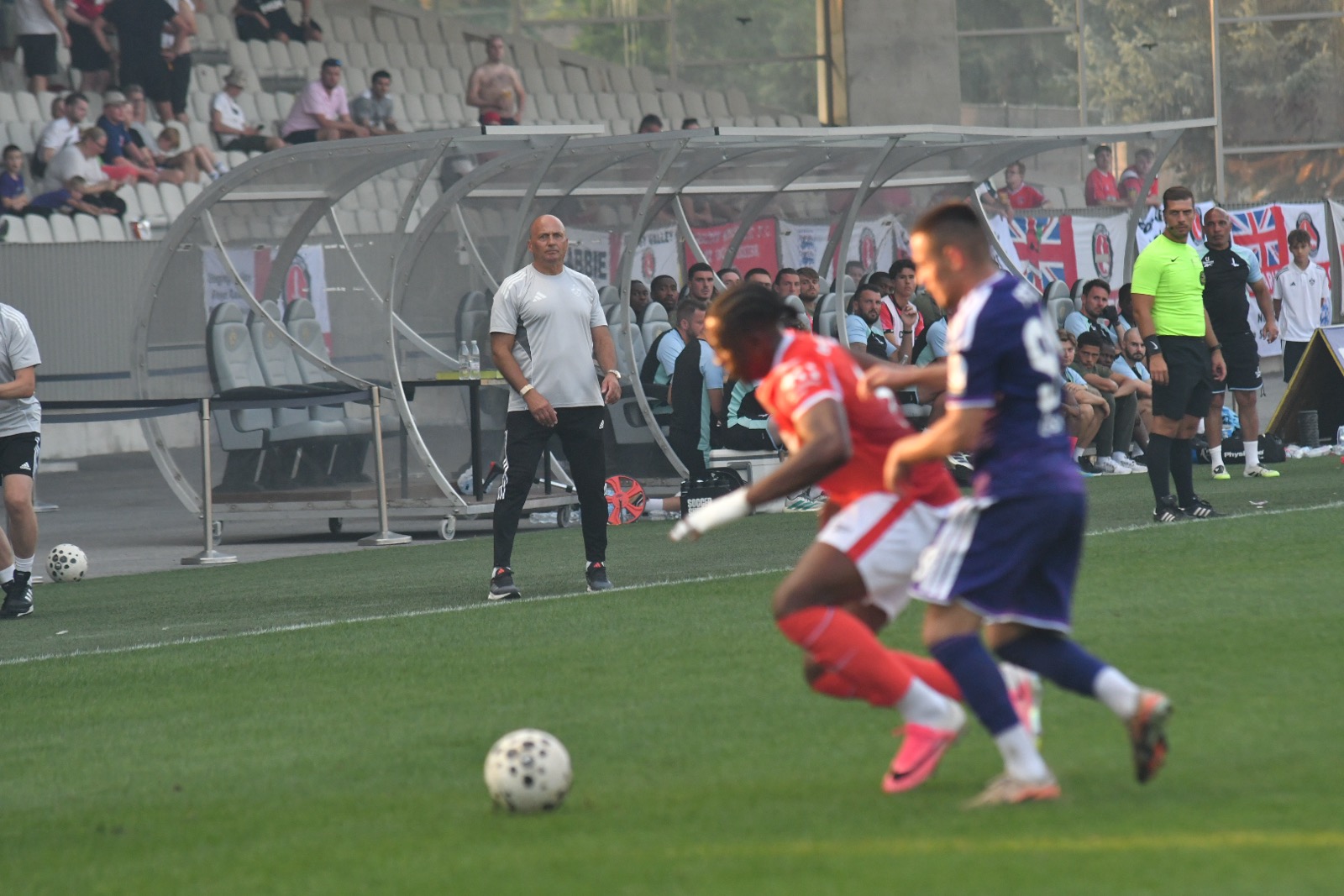 FOTO: Maribor pred začetkom prvenstva z remijem proti Angležem