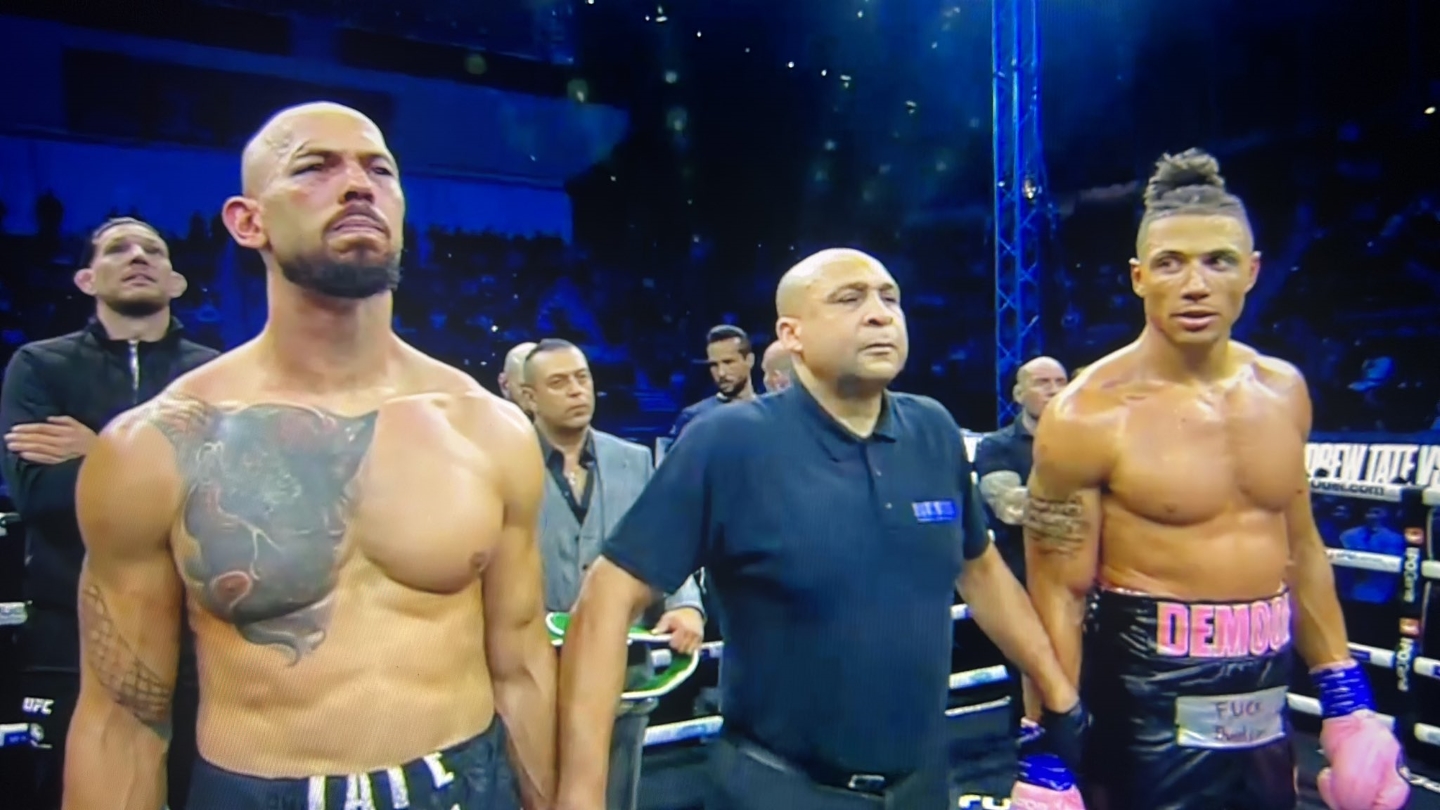 Po navadi glasen na internetu, toda tokrat utišan v ringu