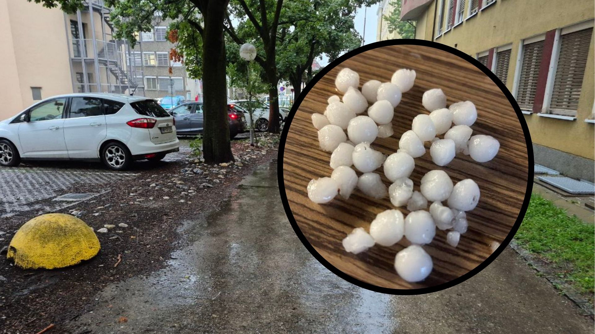 Po Sloveniji klestila toča, danes izdano oranžno opozorilo: Kaj prinaša 'poscana' Zofka?