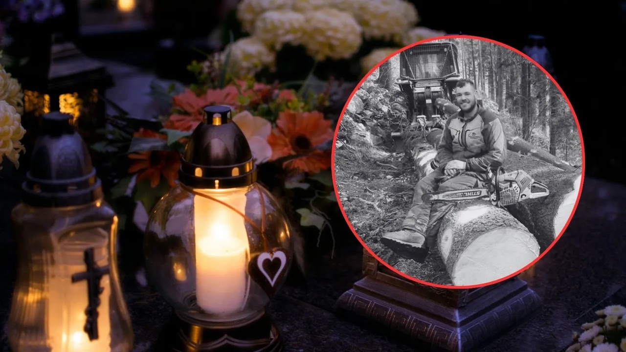 Srce parajoča tragedija: Mladi Tadej je umrl med sečnjo, noseča partnerka ostala sama