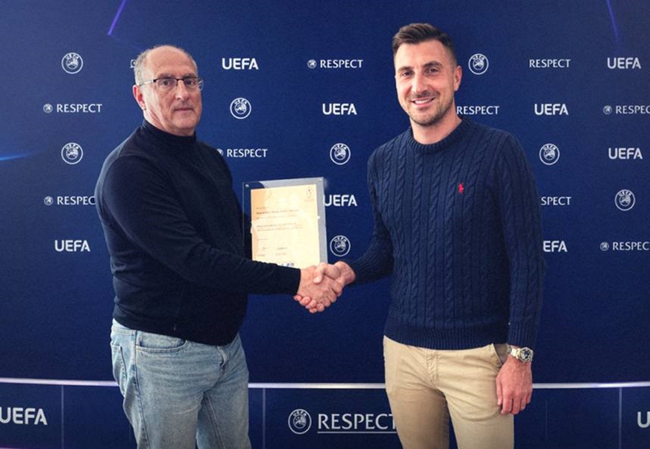 Prestižno priznanje: NK Pobrežje prejel nagrado UEFA za izjemno delo z mladimi