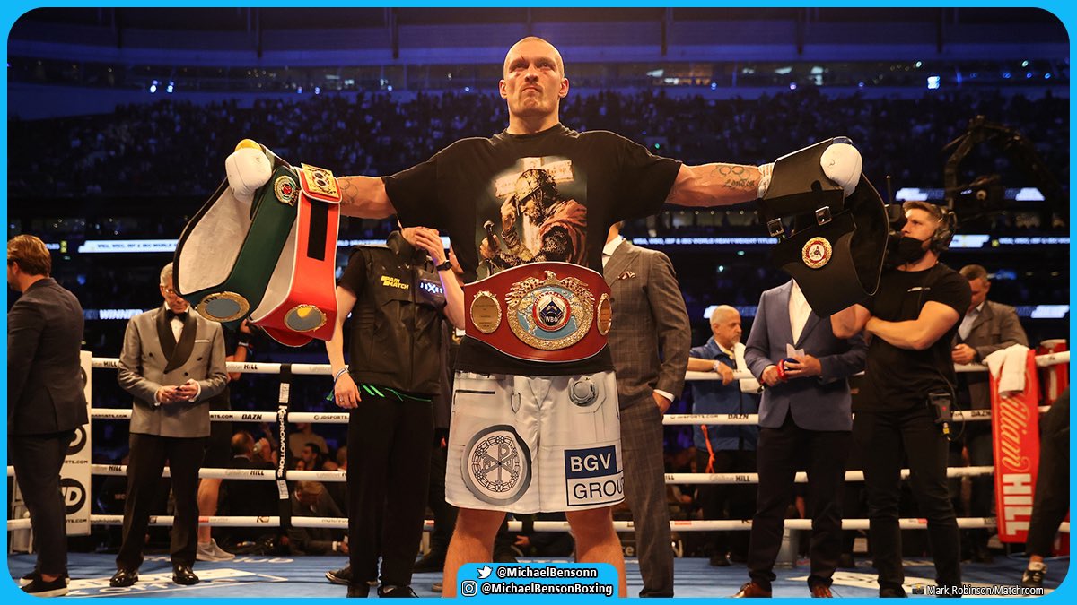 Oleksandr Usyk pred očmi 70-tisočih Britancev porazil domačina Anthonyja Joshuo