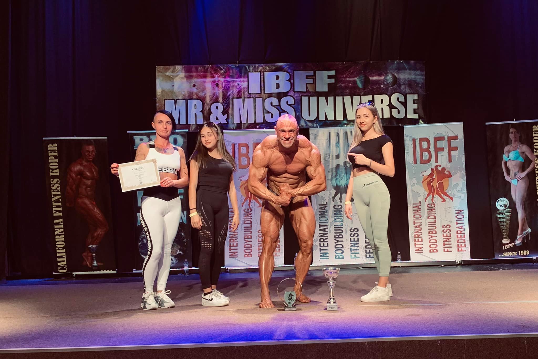 FOTO: Mariborski bodybuilder zablestel na tekmovanju za Mr. Universe