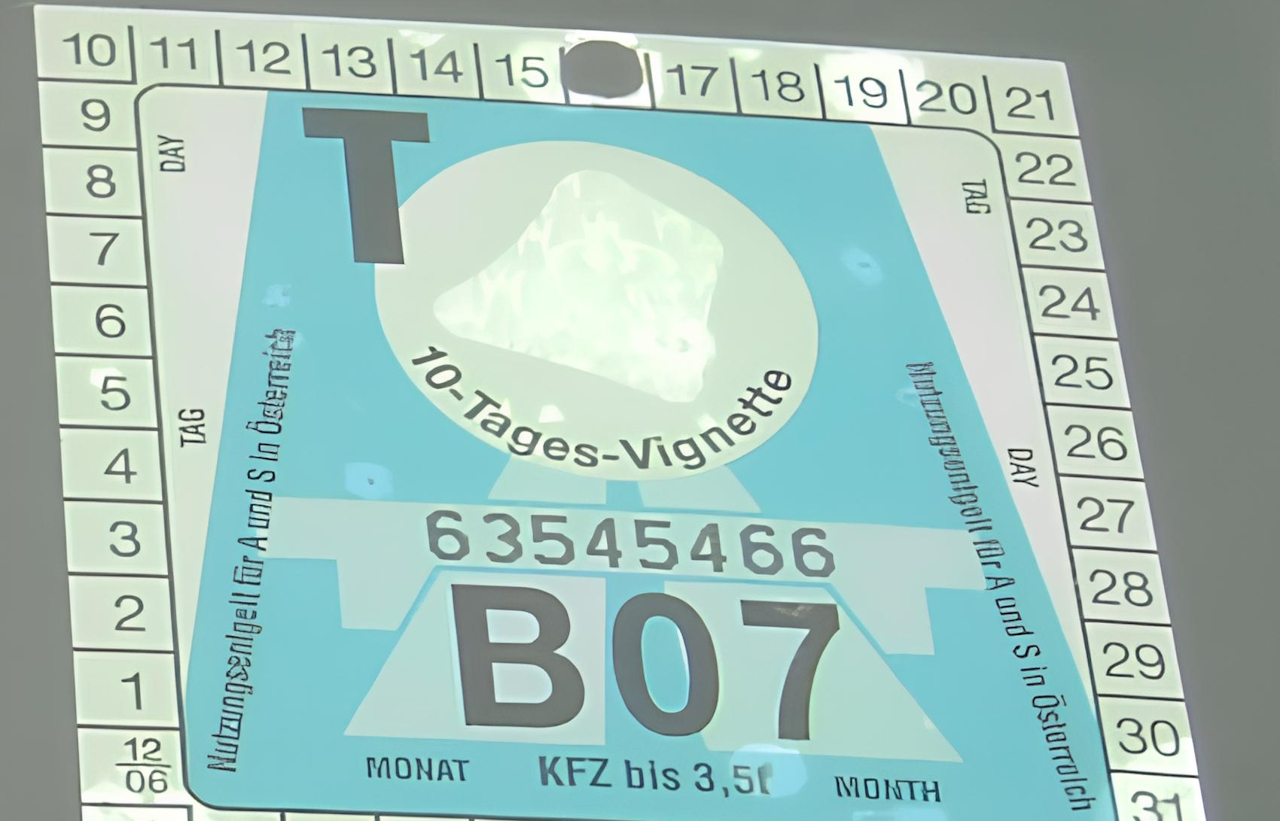 Potek veljavnosti vinjete: Od danes naprej zagrožene visoke kazni