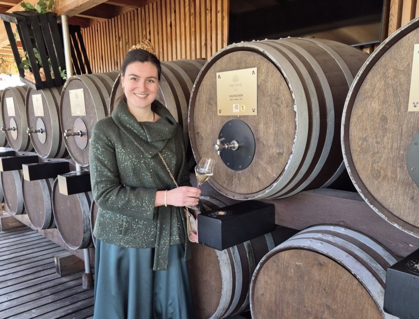 Vinska kraljica Slovenije spregovorila o letu polnem izzivov