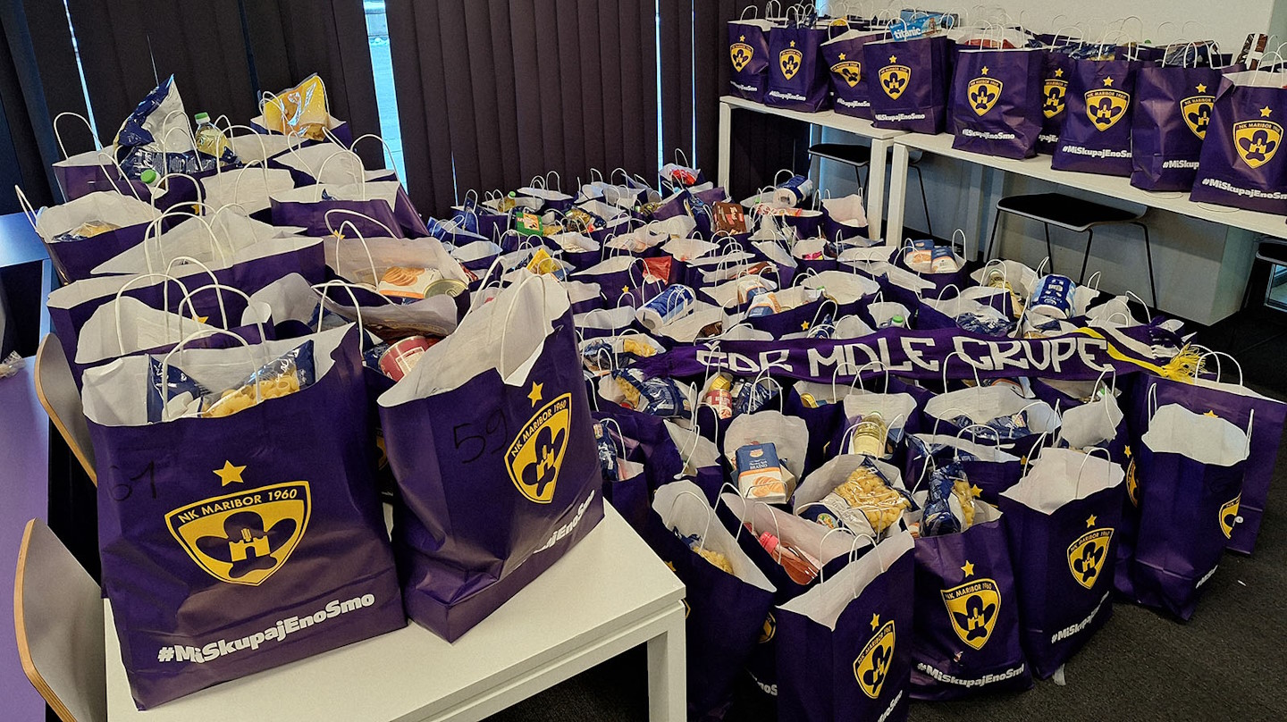 Vijolični božič: Viole Maribor tudi tokrat pomagale ljudem v stiski