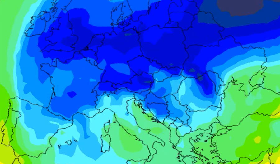 Velika sprememba vremena, prihajajo  nizke temperature in padavine