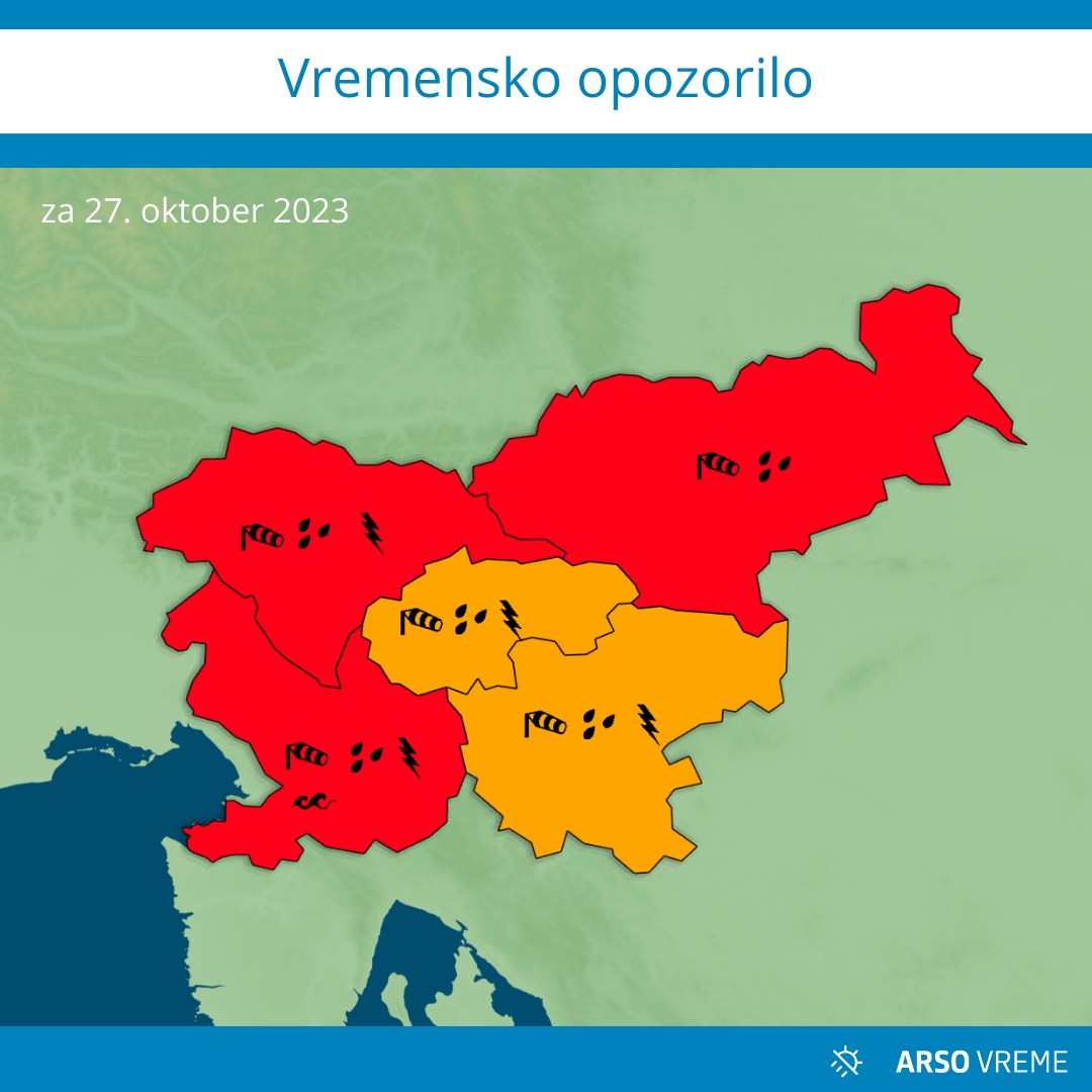 Zavarujte svoje stvari, ponoči prihaja huda ura