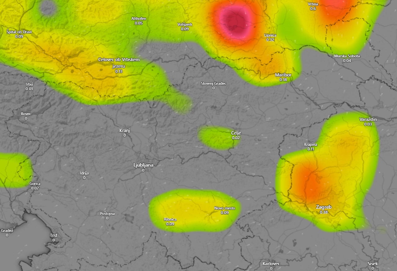 Meteorologi svarijo: Po sončnem vremenu prihaja do preobrata z nevihtami in padavinami