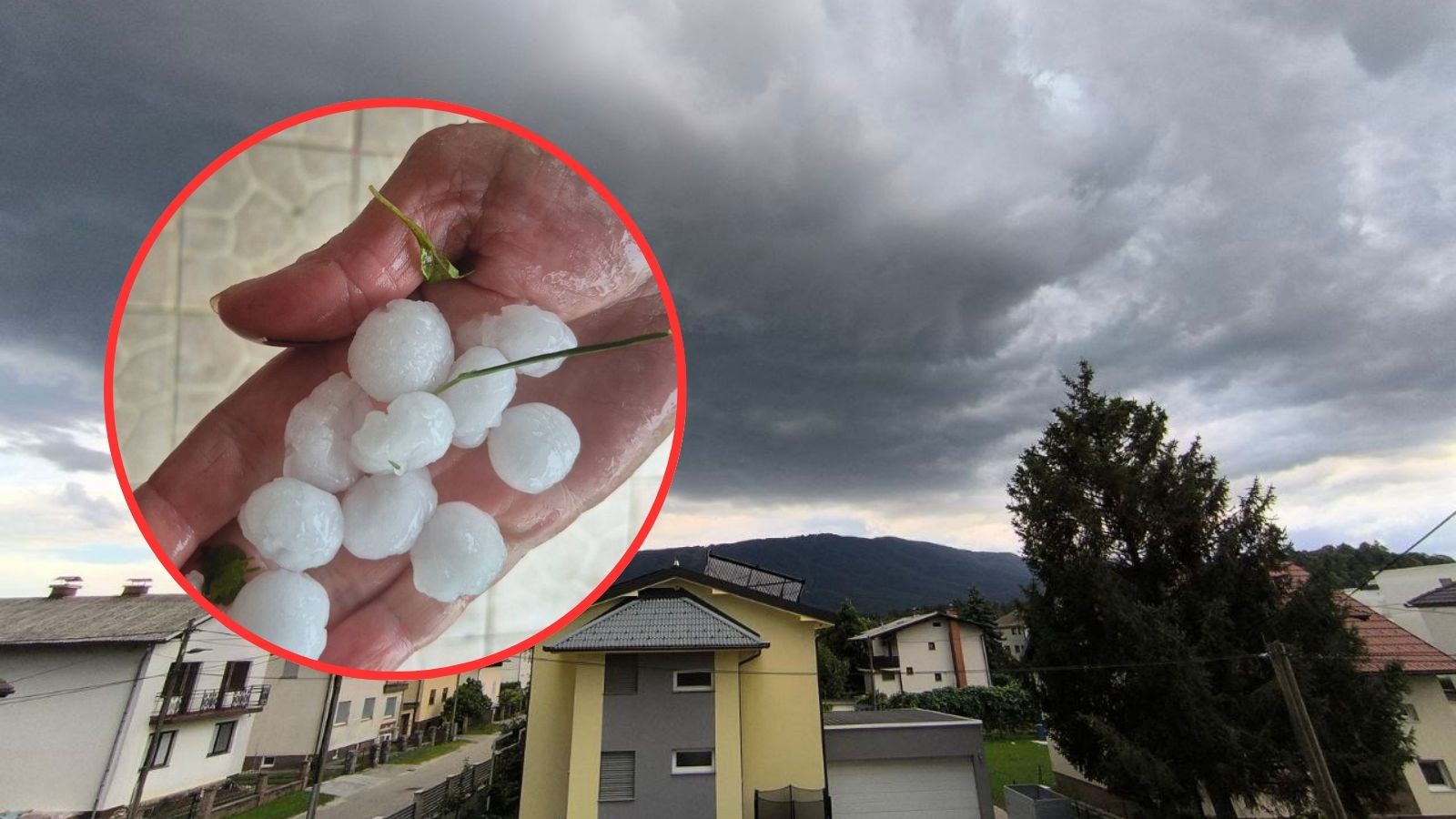 Meteorologi svarijo pred hudim vremenskim preobratom: Grozi toča, nalivi in nevarni udari strel