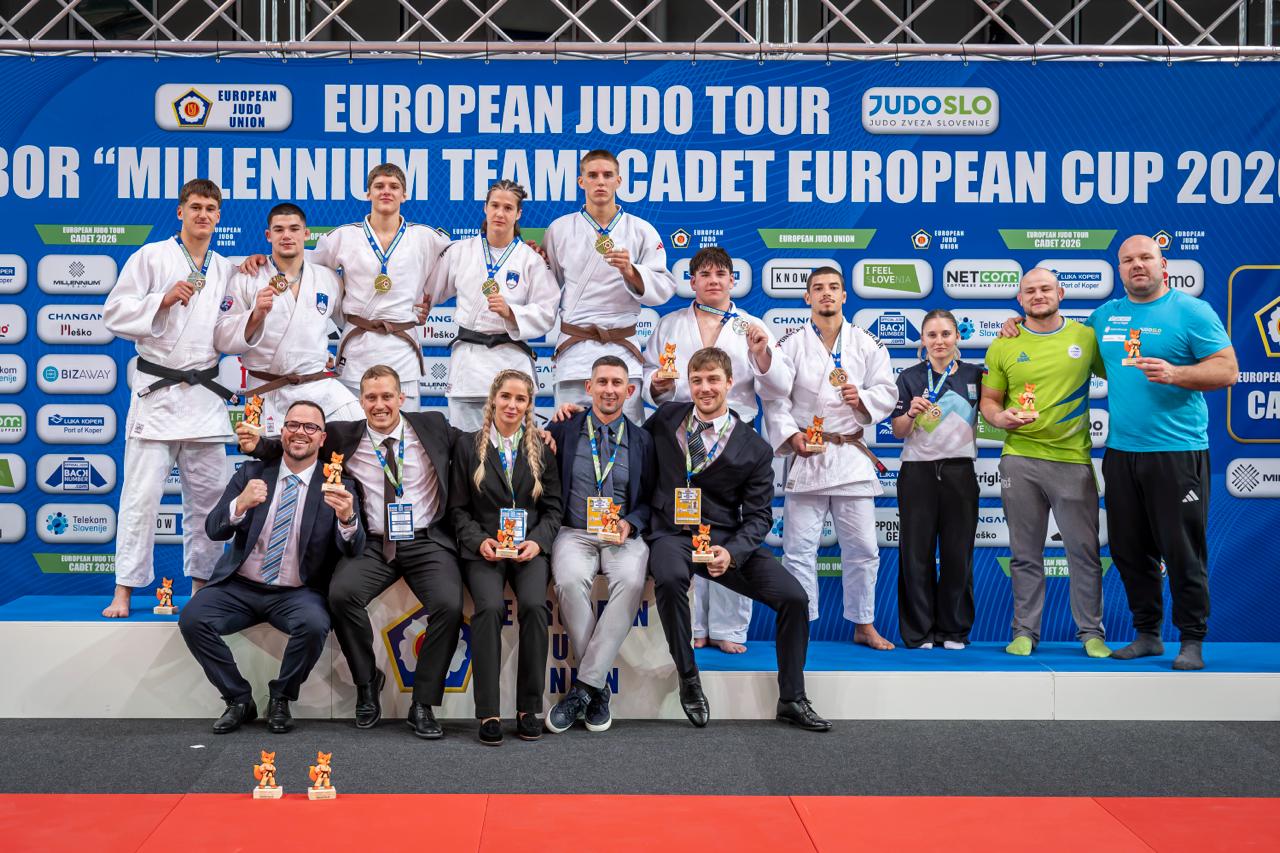 Izjemen uspeh slovenskih judoistov v Mariboru: Osvojili osem medalj in sam vrh lestvice držav