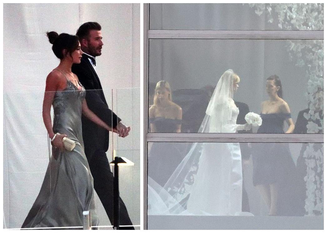 FOTO: Razkrite prve fotografije iz poroke leta, zvezdniški par že stopil pred oltar