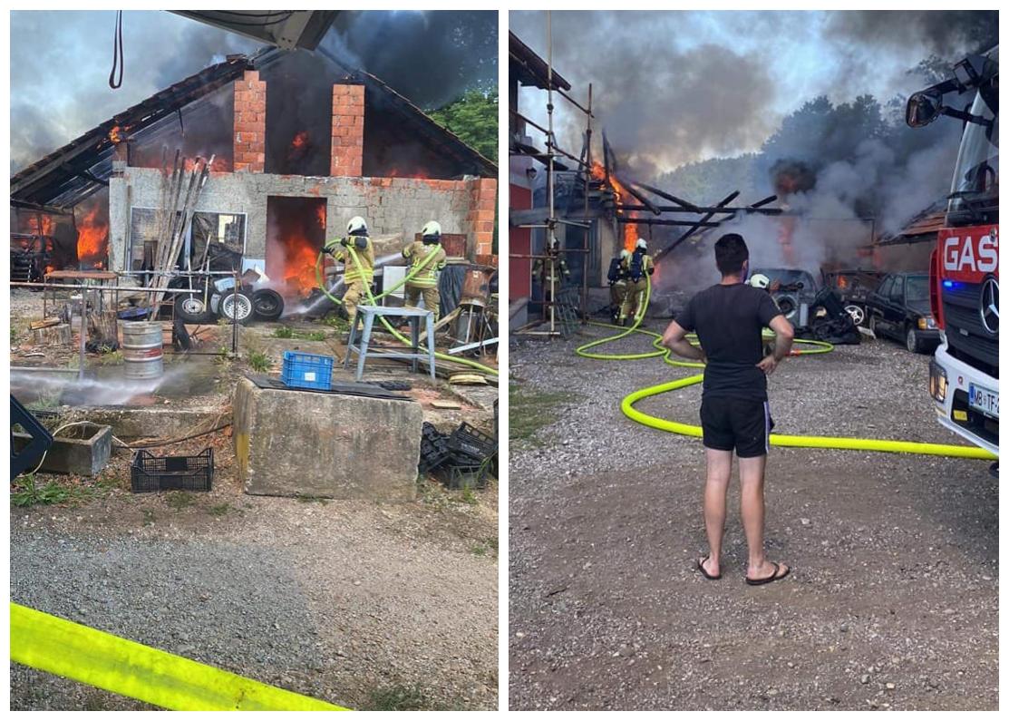 Tako velika škoda je nastala v včerajšnjem požaru v okolici Ptuja