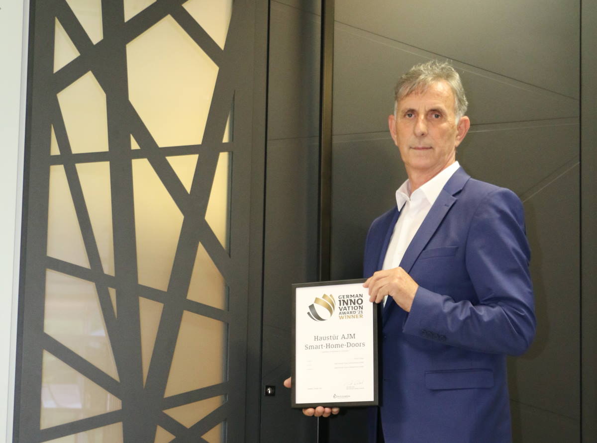 AJM zmagovalec na prestižnem natečaju »German Innovation Award 2021«
