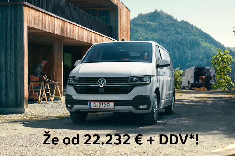 VW Transporter, Caravelle, Multivan 6.1 – v letu 2021 v novi akciji!